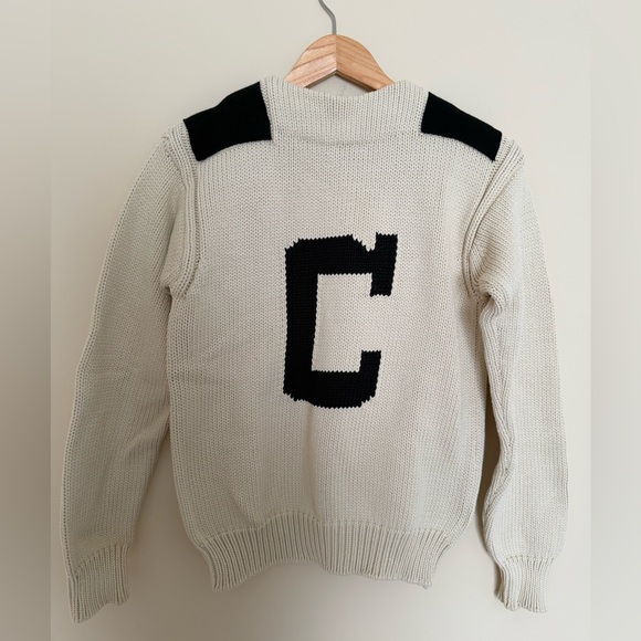 Chloe Sweaters - Chloe Cream Sweater with Black Details